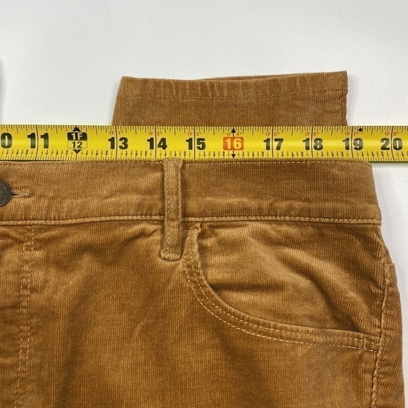 Loft Outlet Light Brown Corduroy Hi Rise Skinny Pants Size 16 - Picture 9 of 13